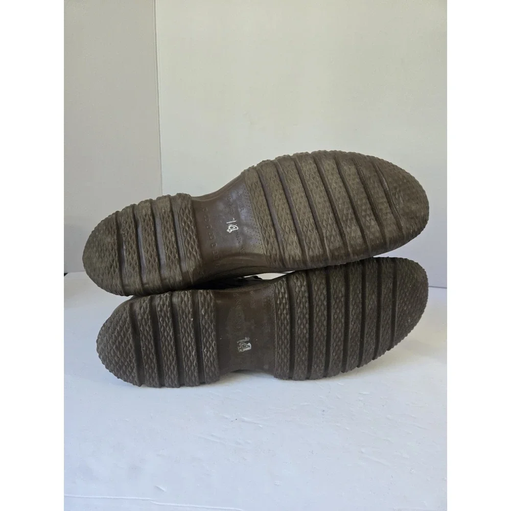 Northerner brown rubber boots overshoe Mens sz‎ 14 NWOT